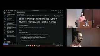 Session 21: High Performance Python and Parallelization
