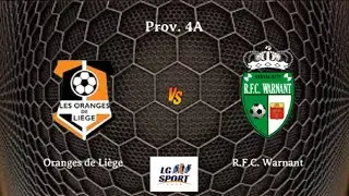 Prov. 4A : Les Oranges de liège - RFC  Warnant   25.01.2026