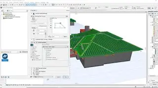 How to Design Roof with Cadimage in Archicad Roof, Complex roof, Roof vent, Cadimage roof covering