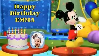 Happy Birthday EMMA from Mickey Mouse!