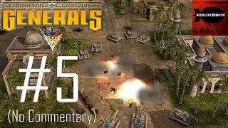 Command & Conquer: Generals - USA Campaign Playthrough Part 5 (Blue Eagle, No Commentary)