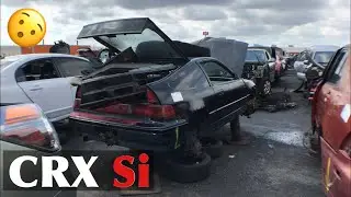Видеоблог с авторазборки: ищу запчасти для CRX