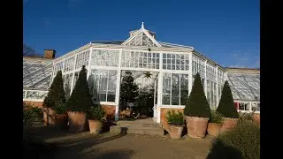 Hyperlapse leading to the magnificent green house Clumber Park Nottinghamshire UK