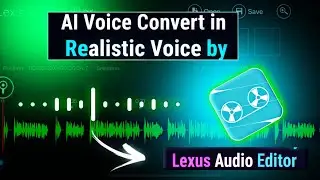 AI voice editing in realistic voice by lexis audio editor  #Ai #voiceedinting