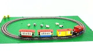 LEGO MOC - Kleinbahn Borkum - Lok Berlin