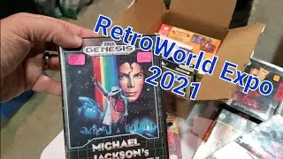 RetroWorld Expo 2021 Walkthrough & Recap! Vendors POV Video Games & Toys