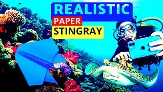 Easy Origami Animal: Stingray &ndash; Fun & Realistic