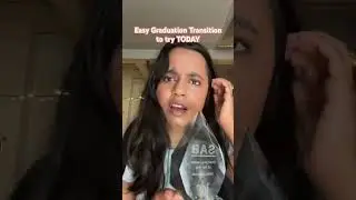 Try this #graduation transition and tag me #graduate #viralvideo #graduationstudent #transition