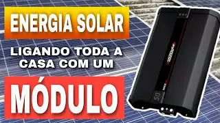 ENERGIA SOLAR | Ligando toda casa com um MÓDULO soundigital amplificador SD 8000.1
