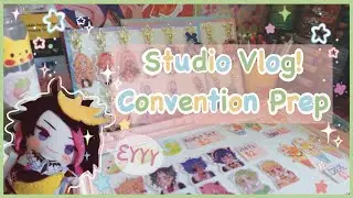 🥕Studio Vlog: Convention Prep for Anime Pasadena!! (◍•ᴗ•◍)❤