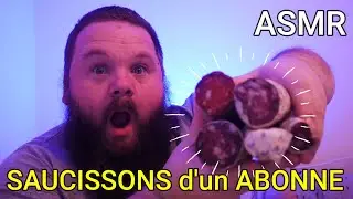 ASMR la box FOOD d'un abonné #asmr #français
