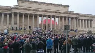 Remembrance Marching Parade St. George's Hall Liverpool 2025 Part 3 #rememberthefallen