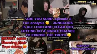 Jungkook NEVER let go a single change to expose that SCRIPTED show 😏 ~ BIG*** behavior with Tae 😡…