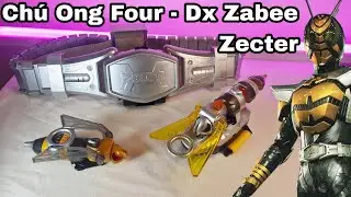 [Kabubu 05] Review Dx The Bee Zecter: Con Ong Four & Reviewer May Mắn? Kamen Rider Zabee.