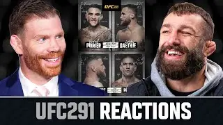 UFC 291 REACTIONS!!! | Round-Up w/ Paul Felder & Michael Chiesa  👊