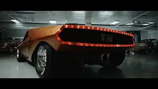 Джастин Белл катается на Lancia Stratos HF Zero Bertone Coupe 1970 года