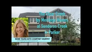 New Homes in Parker Colorado - Clear Creek Model by Meritage Homes at Senderos Creek