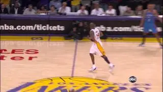Kobe Bryant with 2 CLUTCH 3 Pointers vs Thunder
