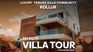 Luxury 4 & 5 BHK Triplex Villas in Kollur Hyderabad | Premium Villas Near ORR