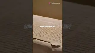 They buried the scroll&hellip;But I found it.