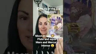 ✨Astro tip of the day 10/14/2025 ✨Moon in Leo 🦁♌ opposite Pluto and applying to square Mars