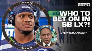 Stephen A. is betting on WHO in Super Bowl LX: Seahawks vs. Patriots? | First Take
