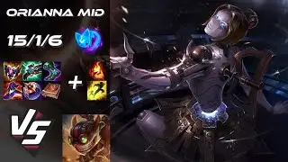 MID Orianna vs Ziggs - NA Grandmaster Patch 14.14