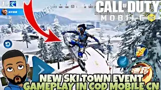 NEW SKI TOWN EVENT GAMEPLAY IN CALL OF DUTY MOBILE CHINA COD MOBILE CHINA
