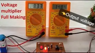 Voltage multiplier using IC 555 timer Full Making IC Based Mini Project-7