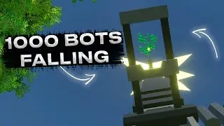 RAVENFIELD, but 1000 BOTS ARE FALLING FROM THE SKY - massive npc battle with steam mods