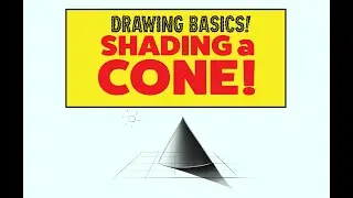 Digital Drawing Basics: Shading a Cone