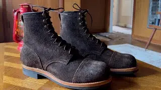 I AM BLOWN AWAY! | Craft & Glory Munson Boot Unboxing | Brandon Cap Toe Buffalo Roughout