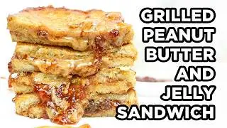 Grilled Peanut Butter and Jelly Sandwich | Kids Lunch Ideas by MOMables