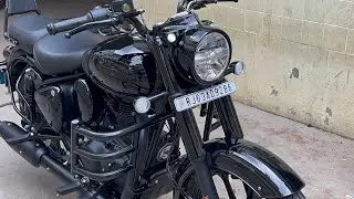 New Royal Enfield classic Stealth Black PPF at PSC
