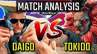 Match Analysis: Daigo Umehara (Guile) VS Tokido (Akuma) [CPT Online East Asia]