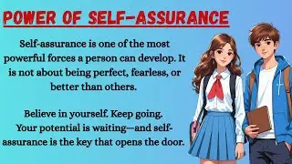Power of Self-Assurance |English Reading and Listening Practice |Easy English |English for Beginners