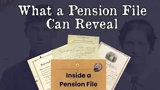 What&rsquo;s Inside a U.S. Military Pension File | Hidden Family Stories in These Records