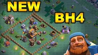 NEW BEST CLASH BUILDER HALL 4  BASE | MAY 2017 UPDATE BEST BH4 BASE