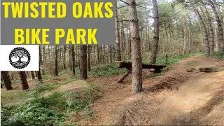 TWISTED OAKS BIKE PARK - MTB TRAILS - TREK SLASH - GO PRO HERO 7 [4K]