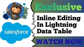 Get Ready to Amp Up Your Productivity with Inline Editing in Lightning DataTable!