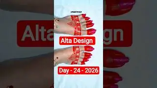 Easy Style Feet ALTA Design 2026 New👣🏵️ #shots #youtubeshorts #viralshort #shortfeed
