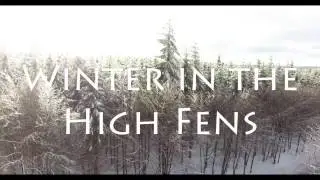 Snow in the High Fens; Belgium - Phantom 4 in 4K