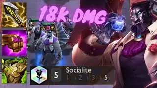 18 000 DMG GALIO!!! FULL CRIT BUILD  |TFT Set 6.5 Teamfight Tactics Best Comps