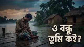 ও বন্ধু তুমি কই? | Bengali Sad Folk Song | Heart Touching Bangla Song