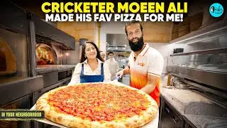 Cooking Cricketer Moeen Ali&rsquo;s Favorite Pizza In Dubai | In Your Neighbourhood @curlytalesme