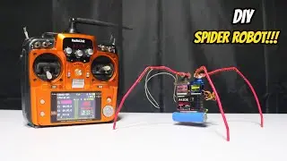 How to Make a Remote Controlled Spider Robot!!! at home