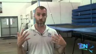 Trampoline Twisting Drill for Divers