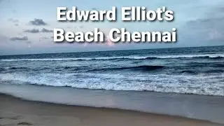 Edward Elliot's Beach Chennai||End point of Marina Beach||Best Beach in Chennai||Nature @ its Best