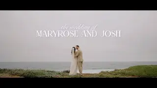 Josh and Maryrose Wedding Highlight l Half Moon Bay, California
