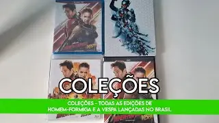 COLEÇÕES - TODAS AS EDIÇÕES DE HOMEM-FORMIGA E A VESPA LANÇADAS NO BRASIL